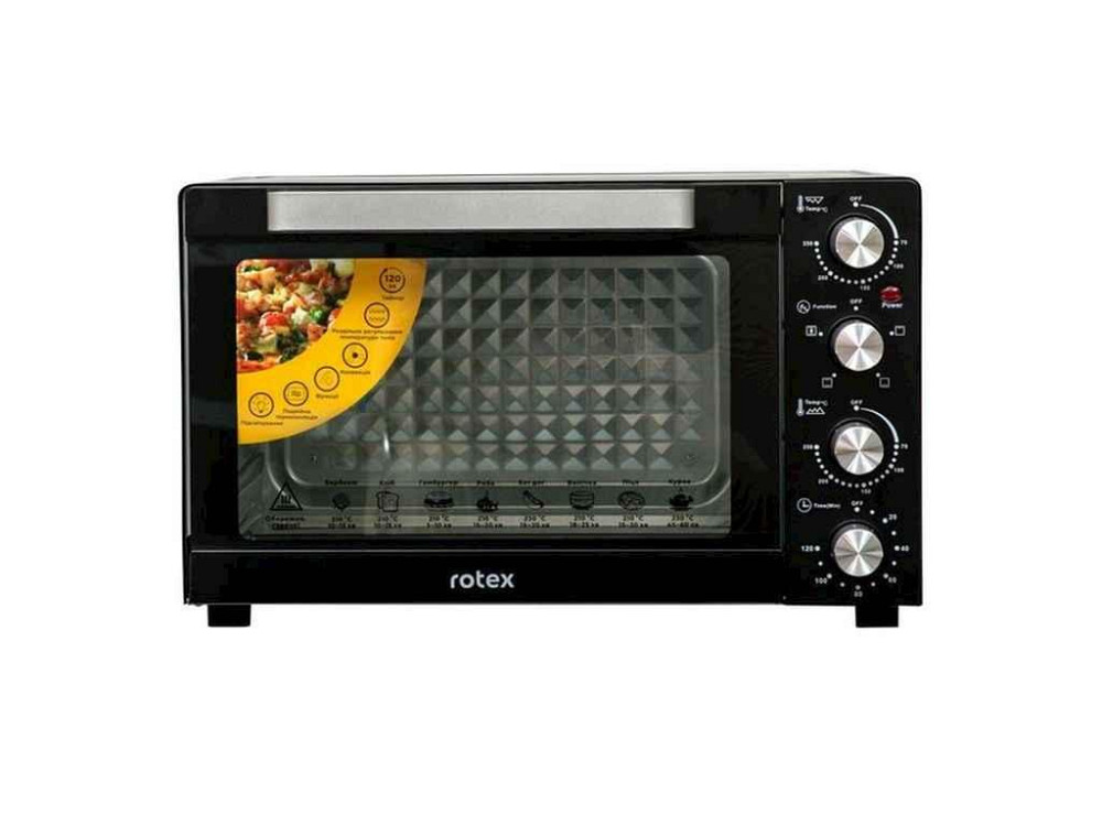 Електродуховка 2000 Вт 45 л ROT450-B ТМ ROTEX Київ - фото 1