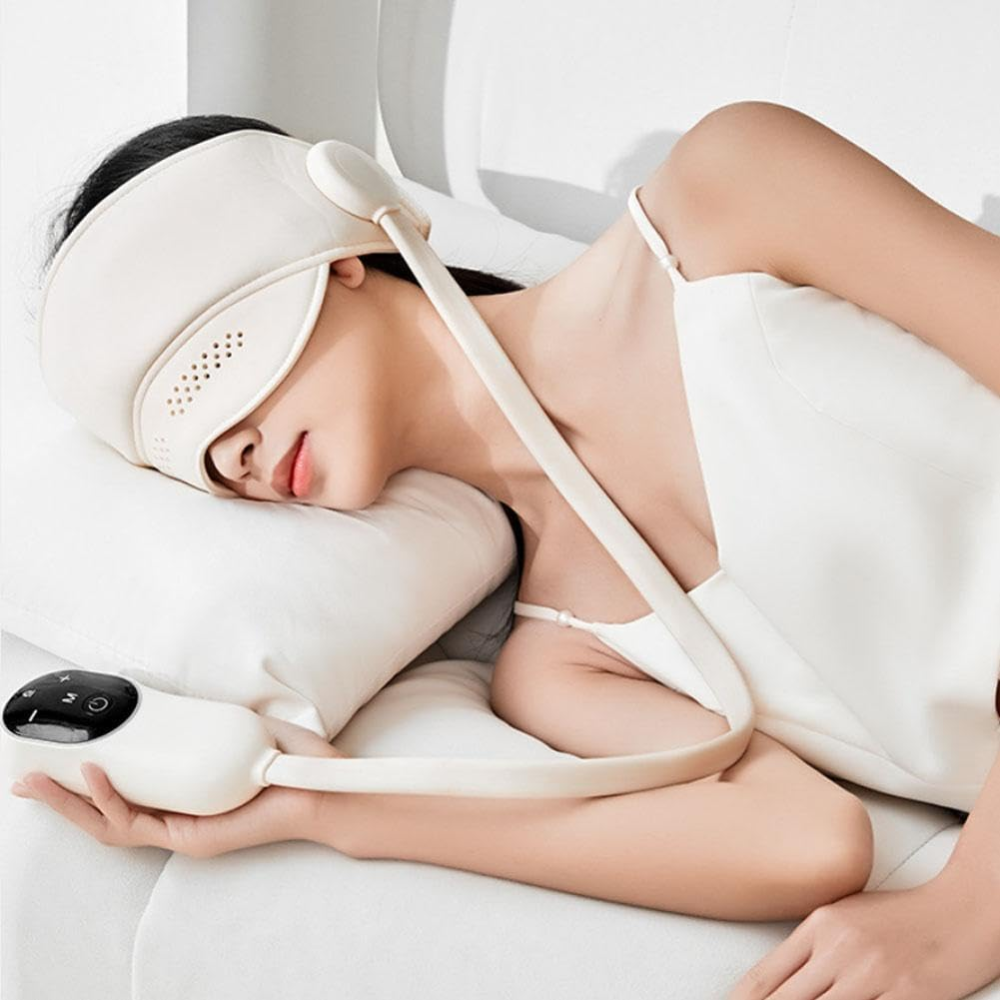 Масажер для голови та очей Massageflow Pro, бездротовий компресійний масажер із підігрівом, 6 зон, 4 режими, 3000 мАг Київ - фото 10