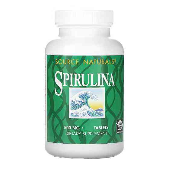 Спіруліна Source Naturals Spirulina 500m 100 таб Київ