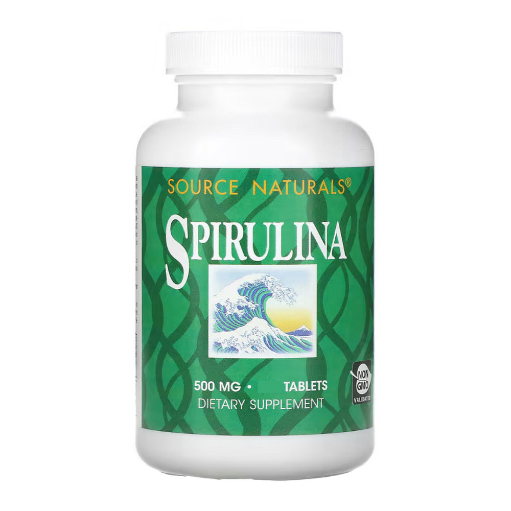 Спіруліна Source Naturals Spirulina 500m 100 таб Київ - фото 1