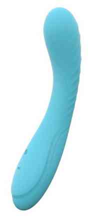 Вібратор Turquoise lover 10 режимів вібрації колір бірюзовий Sex Aura Київ