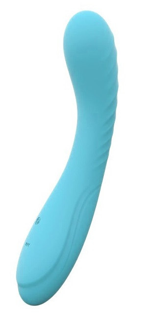 Вібратор Turquoise lover 10 режимів вібрації колір бірюзовий Sex Aura Київ - фото 1
