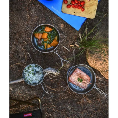 Котел туристический Naturehike NH18 1,3 л (6927595733561) Винница - изображение 5