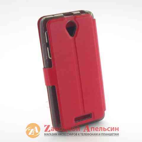 Чохол книжка Lenovo A5000 Smart Case red Одеса