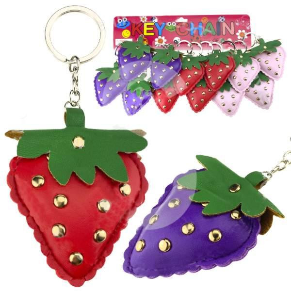 Брелок оригінальний Полуниця 12 шт Київ - фото 1