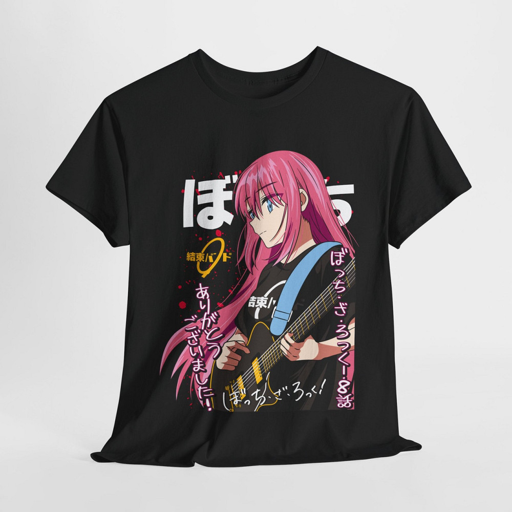 Футболка аниме Аниме Каваии Фуннй Хитори оверсайз (S/M/L) Черний AnimeJ0679 Днепр - изображение 5