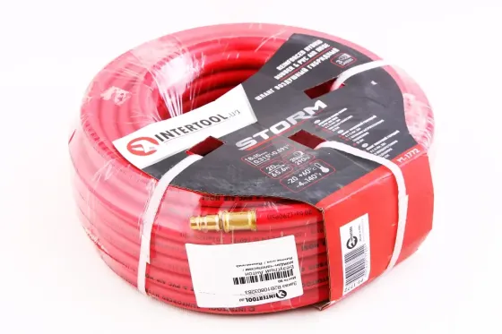 Шланг підкачки гібридний професійний 8*15м Intertool Storm 20атм 20м Вінниця