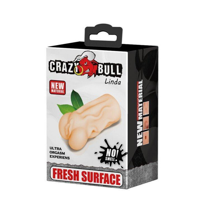 Мастурбатор-вагина Crazy Bull - Linda, BM-009155U Sex Aura Киев - изображение 8
