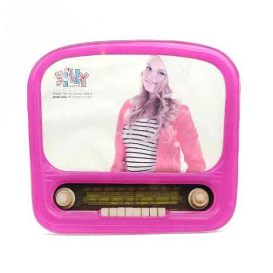 Фоторамка "Урожайне радіо", рожева Рівне