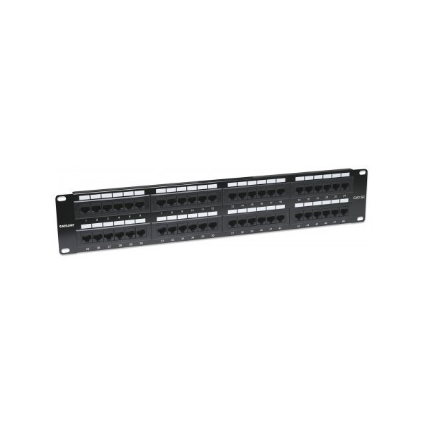 Патч-панель 19", 48xRJ45, UTP, Cat.5e, 2unit, Intellinet (513579) Київ - фото 3