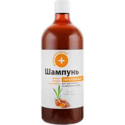 Шампунь Домашній Доктор Яичные желтки и золотой ус 1000 мл (4823015929823) Винница