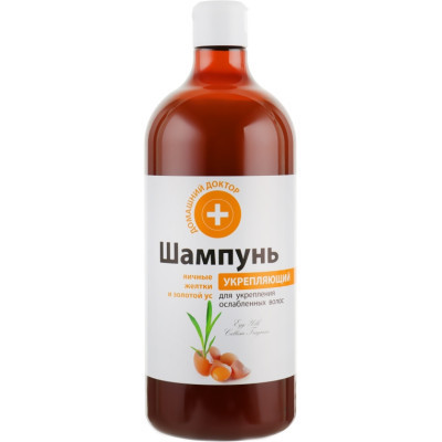 Шампунь Домашній Доктор Яичные желтки и золотой ус 1000 мл (4823015929823) Винница - изображение 1