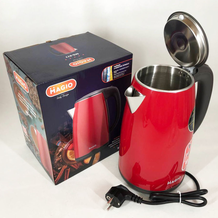 Сучасний електрочайник для дому, Стильний електричний чайник, Ергономічний електричний чайник DS-20 Івано-Франківськ - фото 4