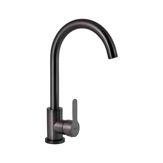 Змішувач для кухні U-подібний Brinex Pure 015F U-подібний Graphite BRIPUR015FGRP Київ