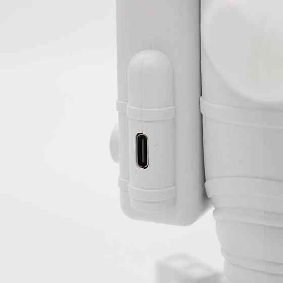 Ночник проектор звездного неба Космонавт, с Bluetooth колонкой и пультом, от USB / Детский ночник Киев