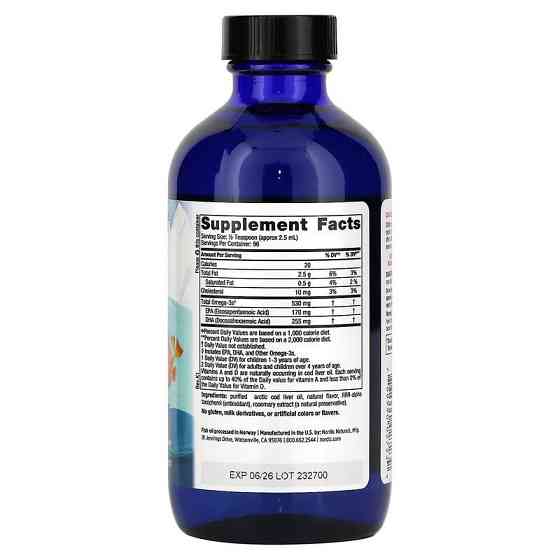Риб'ячий жир для дітей Nordic Naturals Children's DHA 237 мл Полуниця Київ