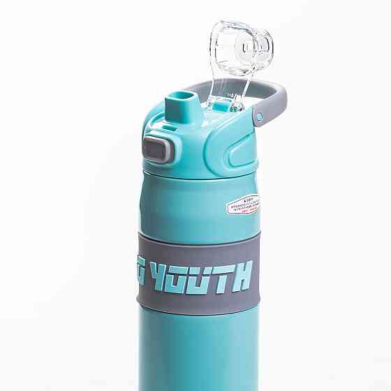 Yiwu Термос спортивний з мундштуком 680 мл м'ятний HP-14-54M Коломия