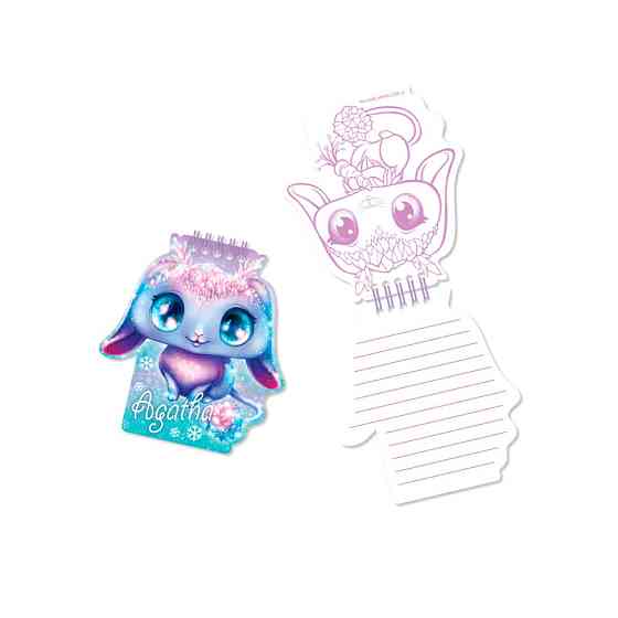 Большой пушистый блокнот 2 в 1 