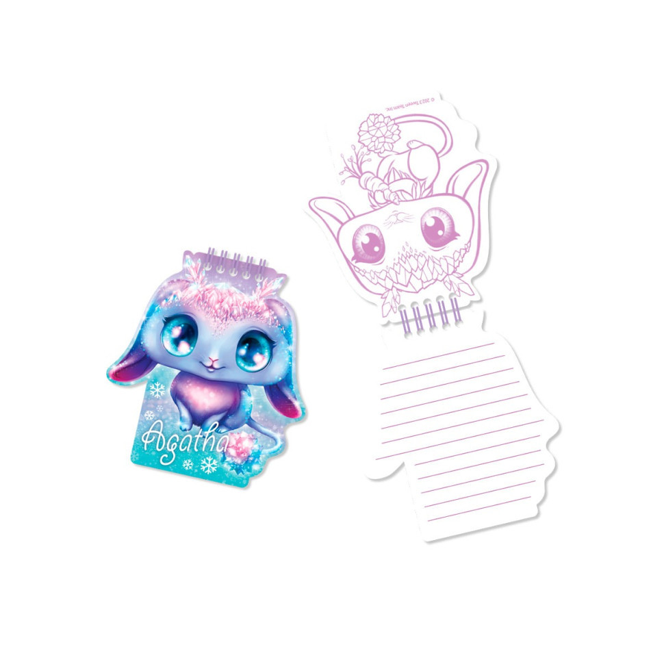 Большой пушистый блокнот 2 в 1 