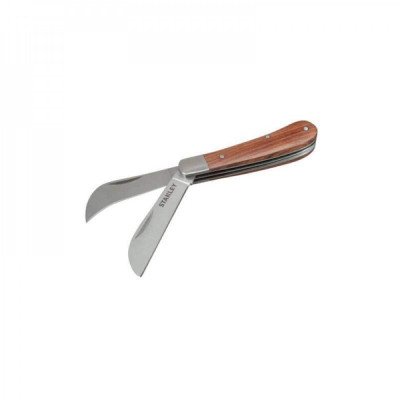 Ніж монтажний Stanley для електрика складаний, з двома лезами, 70 мм. (STHT0-62687) Вінниця - фото 1