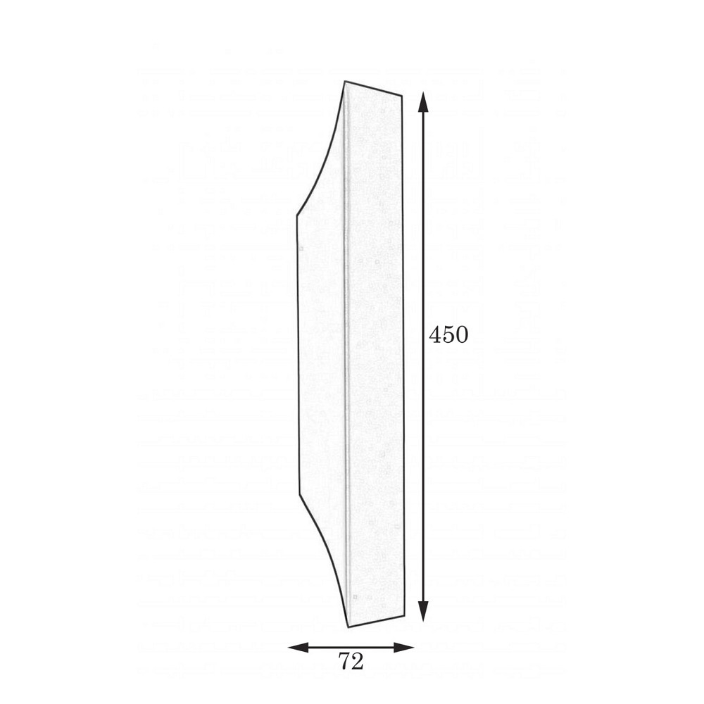 Бра з металу 2-Е27 Vega 24201-1 CR сірий муар Київ - фото 3