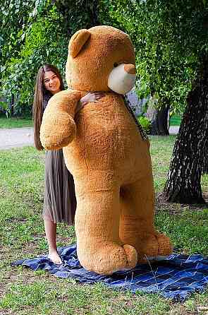 М'яка  іграшка Великий плюшевий ведмедик мішка Ветли 250 см Коричневий Тернопіль