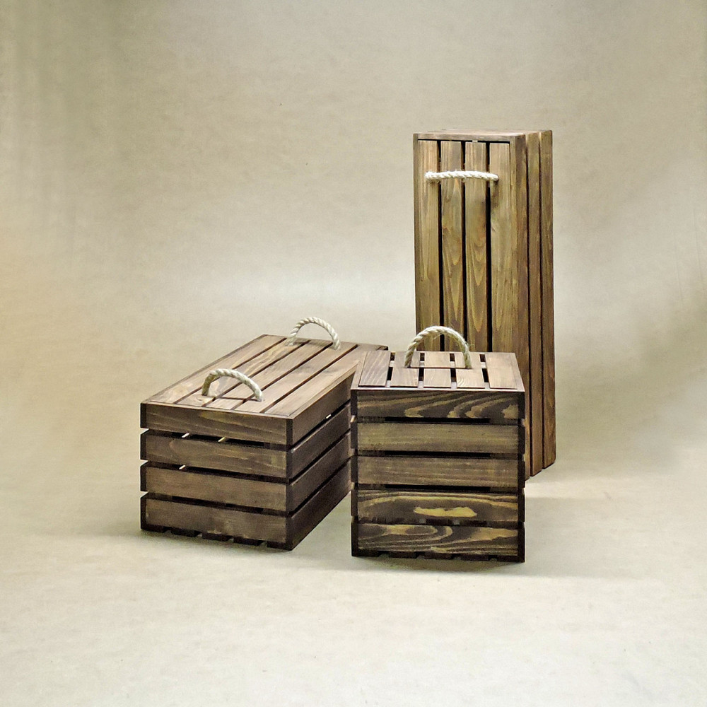 Короб для зберігання "Неаполь" капучино В20хД60хШ60см Миколаїв - фото 6