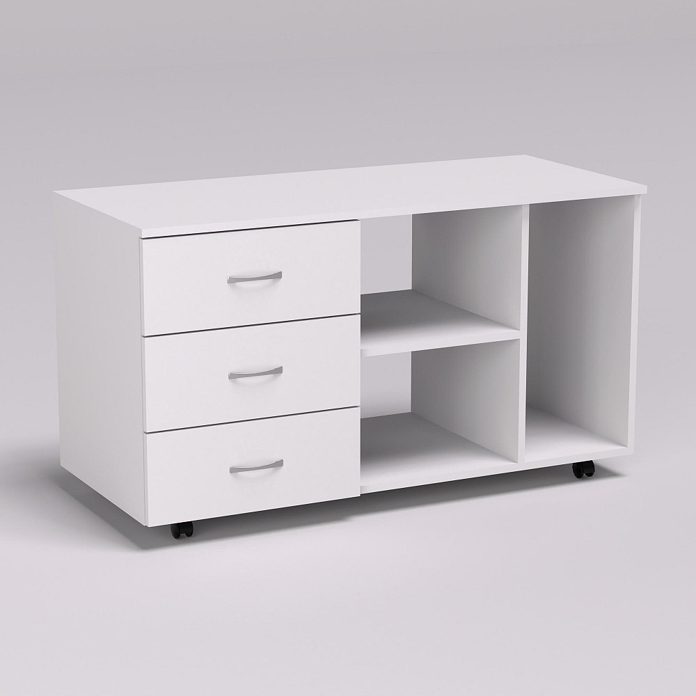 Тумба офисная ТМО-3, Белый, 1100/480/620 Львов - изображение 1