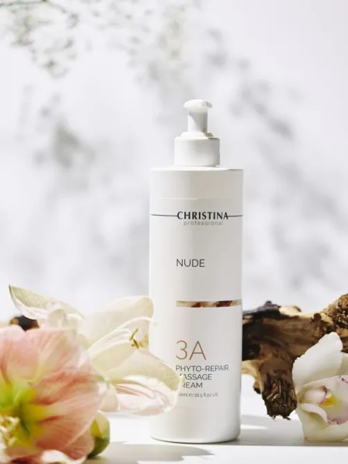 Фіто-відновлювальний масажний крем для тіла (крок 3A) Christina Nude Phyto-Repair Massage 500 мл Дніпро - фото 2