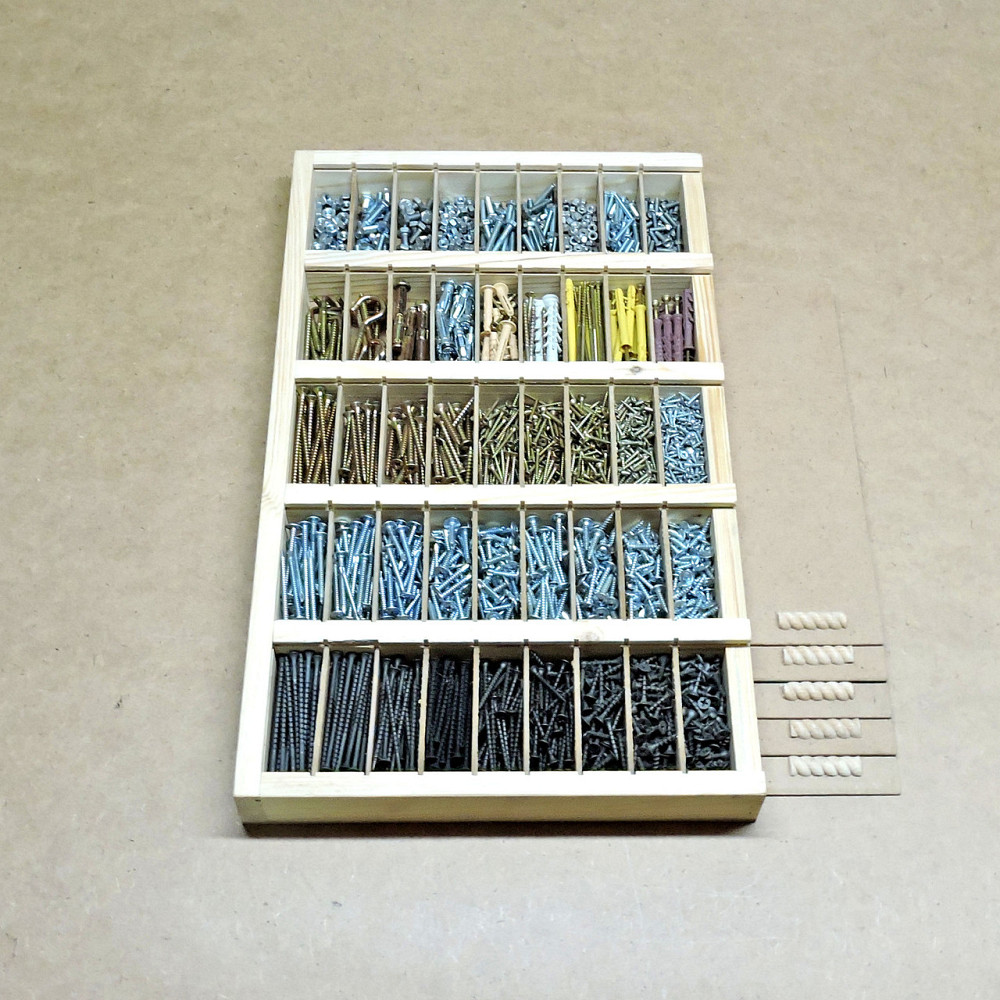 Набір 5х метизів універсальний 2424 шт Миколаїв - фото 3