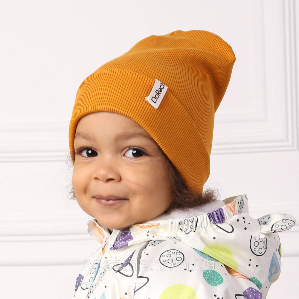 Дитяча Шапка Демісезонна Гірчиця 44-48 Харьков - изображение 1