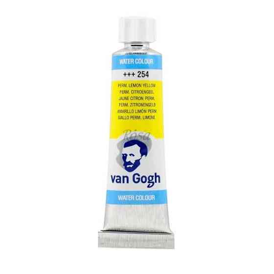 Фарба акварельна Van Gogh (254) Перм. лимонний світлий туба 10 мл Royal Talens Київ