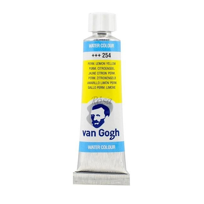 Краска акварельная Van Gogh (254) Перм. лимонный светлый туба 10 мл Royal Talens Киев - изображение 1
