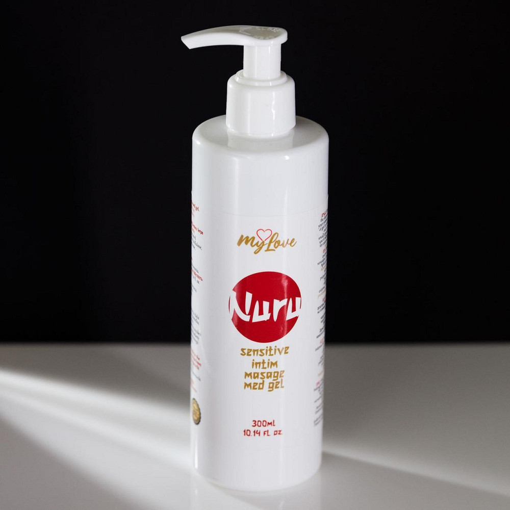 Гель для нуру масажу - MyLove Nuru Sensitive Intim Masage Med Gel, 300 мл Sex Aura Київ - фото 4