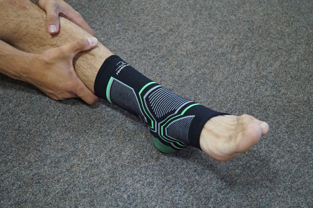 Бандажі на гомілкостоп PowerPlay 4100 Чорні (пара) L/XL Кам'янське - фото 8