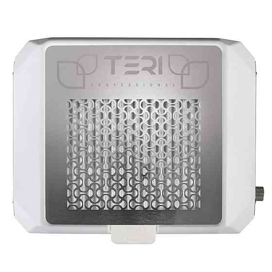 Настольная маникюрная вытяжка Teri Diamond белая (решетка металлик) Киев