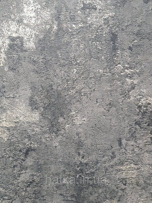 Шпалери вінілові на флізеліні AS creation Attico1.06х10 під штукатурку структурні чорні золотисті Київ - фото 2