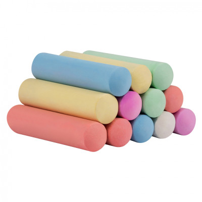 Мел Yes цветной Line Friends 12 шт JUMBO в ведре (400508) Винница - изображение 2