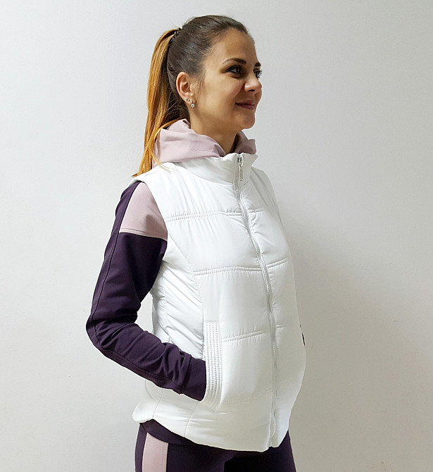 Женская  безрукавка ,Женский демисезонный жилет ,плащевка жатка Сумы - изображение 2