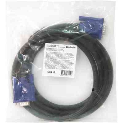 Кабель мультимедийный VGA M to VGA M 1.8m Defender (87410) Винница