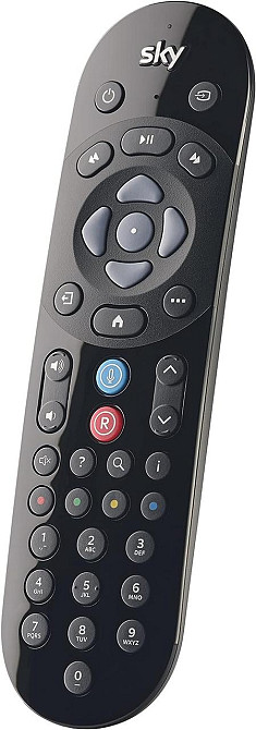 Голосовий пульт дистанційного керування Sky Q SKY135, універсальний ІЧ пульт для Sky Q, голосовий пошук, 37 кнопок Київ - фото 1