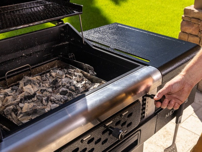 Комбінований гриль Pit Boss Memphis Ultimate 2.0 Combo угільно-газовий з коптильною камерою 11064 Код: 012901 Рівне - фото 8