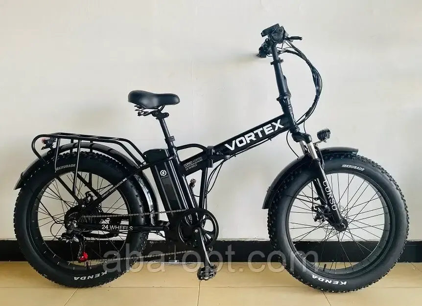 Электровелосипед Corso Vortex 500W-48вт-13А/ч Liti-on алюминиевые шины 24«-24» купить в интернет магазине Одесса - изображение 1