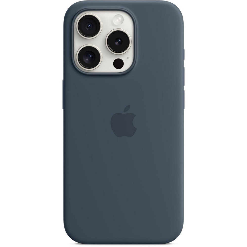 Чохол-накладка Apple Silicone Case with MagSafe для Apple iPhone 15 Pro Storm Blue (MT1D3) ( 13741 ) Харків - фото 3