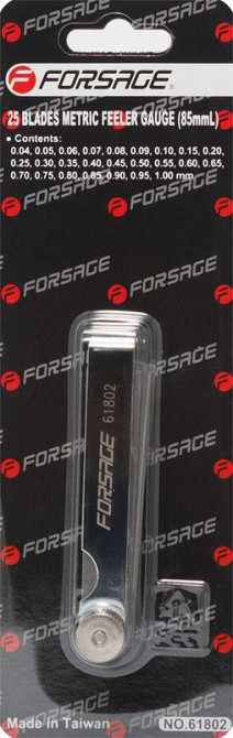 26 предметов Набор щупов(0,038-0,635мм) Forsage F-61802 Одесса - изображение 3