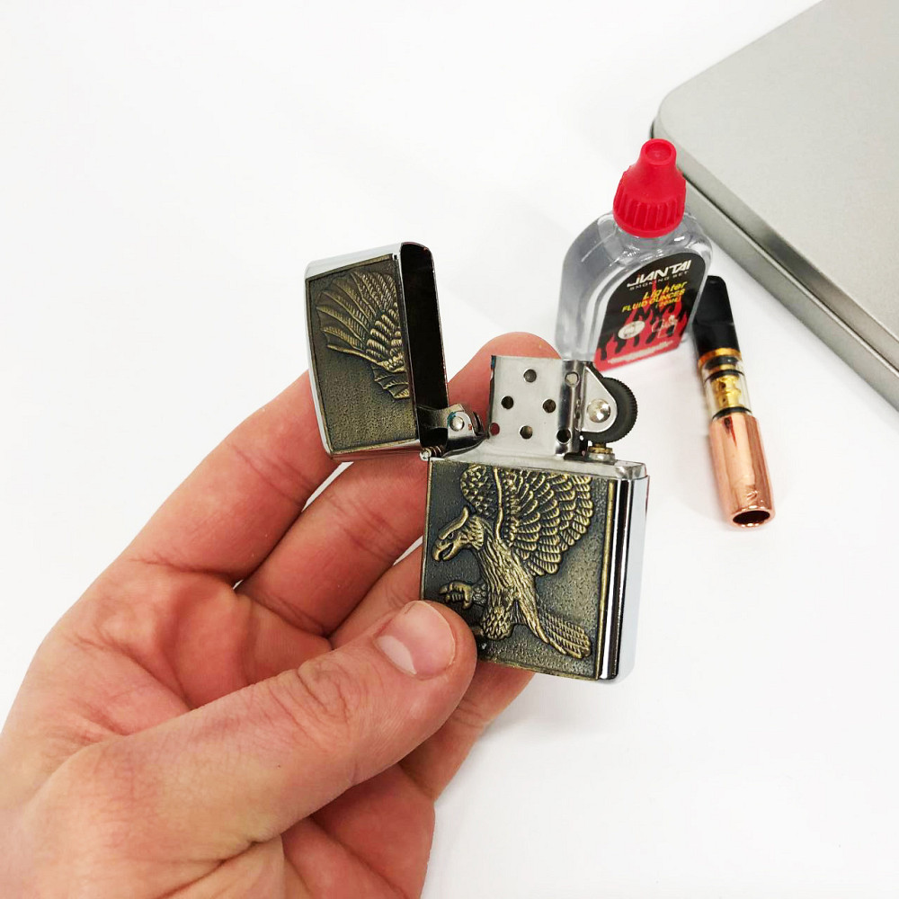 Стильная зажигалка в подарок N9, Зажигалки подарки для мужчин, Подарочные зажигалки GP-63 Львов - изображение 1