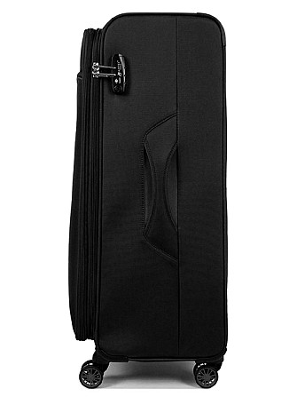 Валіза тканинна AIRTEX 825 велика чорна 4 колеса 75 см Київ - фото 2