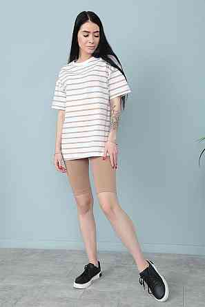 Костюм з велосипедками "Balance" оптом | Норма | Розпродаж моделі Капучіно, 46-48 Київ