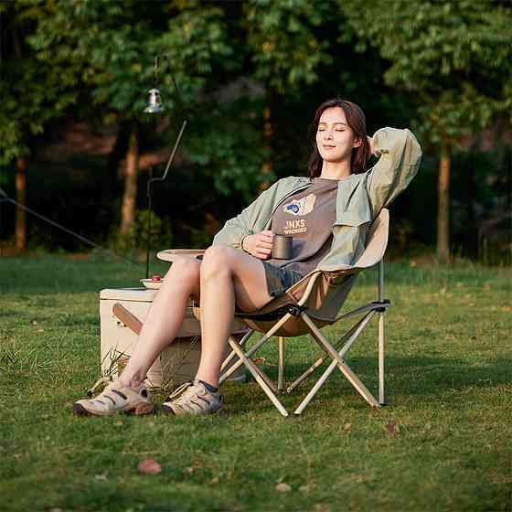 Стілець складаний Naturehike Stellaluna T01 CNH23JU13002, пісочний Київ