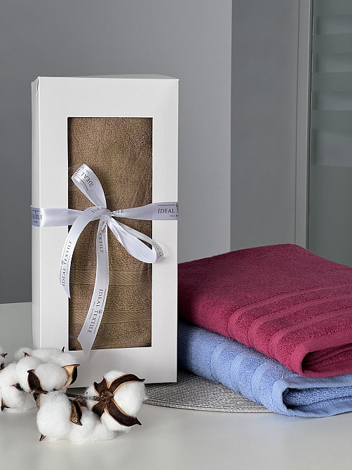 Махровое полотенце Ideal Textile Косичка 70х140 см (56861038) Бежевий Черновцы - изображение 4